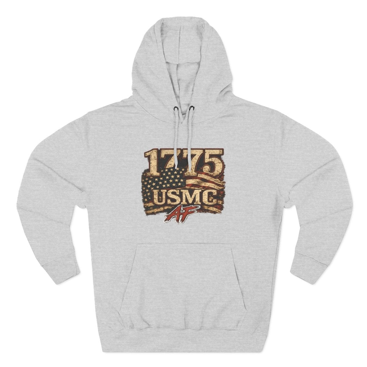 USMC 1775 Marine Corps AF Heritage Hoodie | Military Graphic Sweatshirt | Anything AF - Anything AF