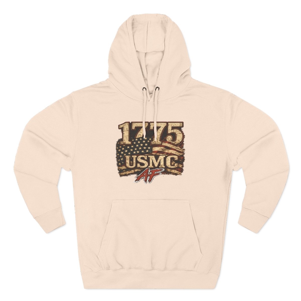 USMC 1775 Marine Corps AF Heritage Hoodie | Military Graphic Sweatshirt | Anything AF - Anything AF
