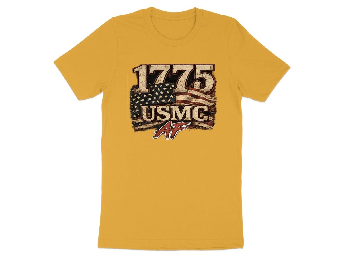 USMC 1775 Marine Corps AF Heritage T-Shirt | Military Graphic Tee | Anything AF - Anything AF