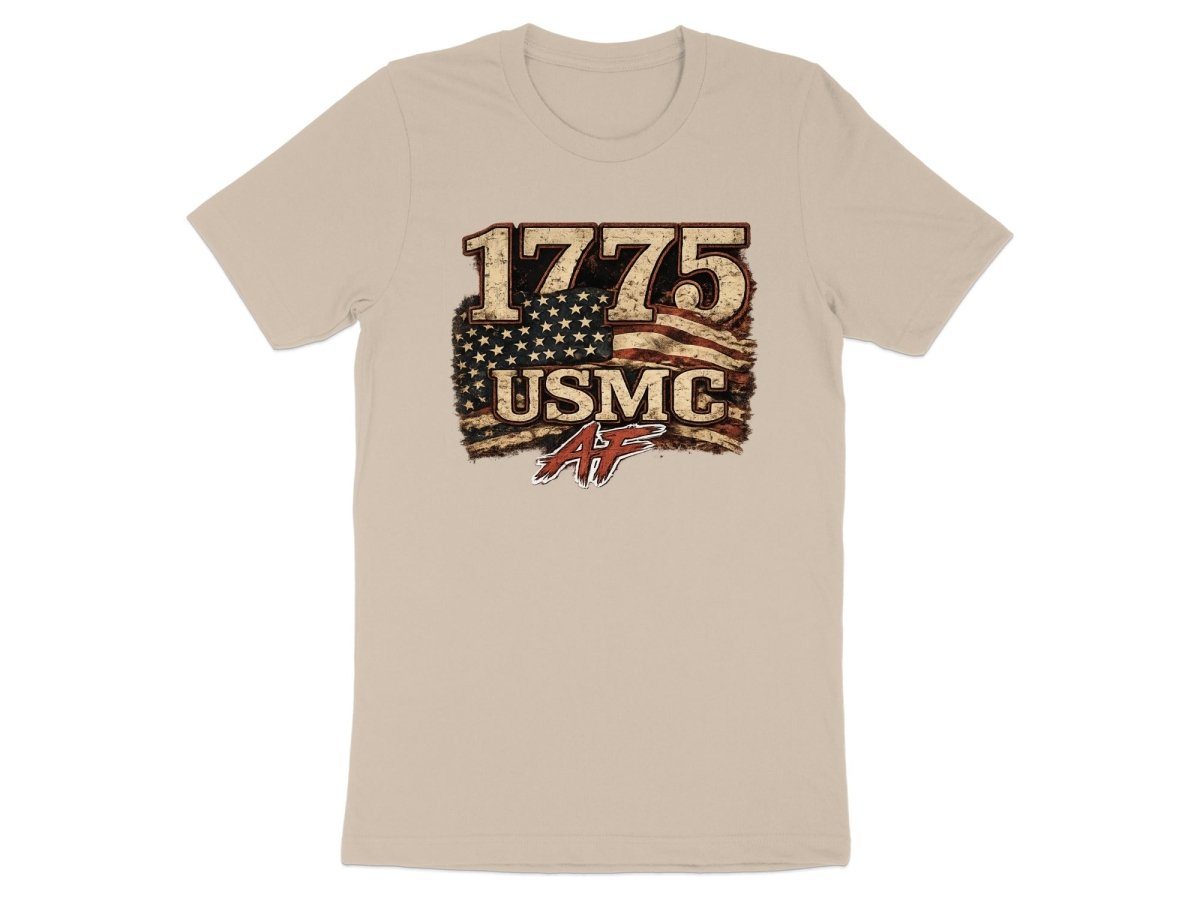 USMC 1775 Marine Corps AF Heritage T-Shirt | Military Graphic Tee | Anything AF - Anything AF