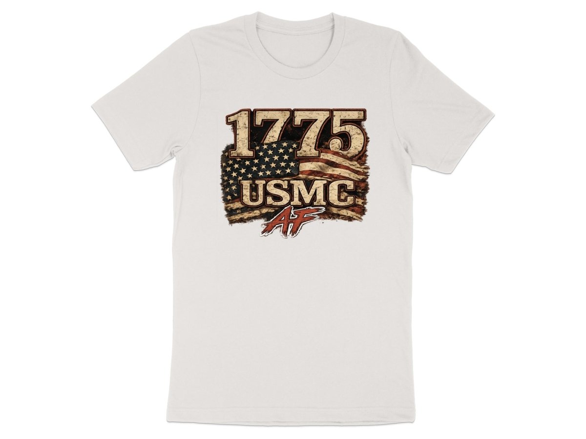 USMC 1775 Marine Corps AF Heritage T-Shirt | Military Graphic Tee | Anything AF - Anything AF