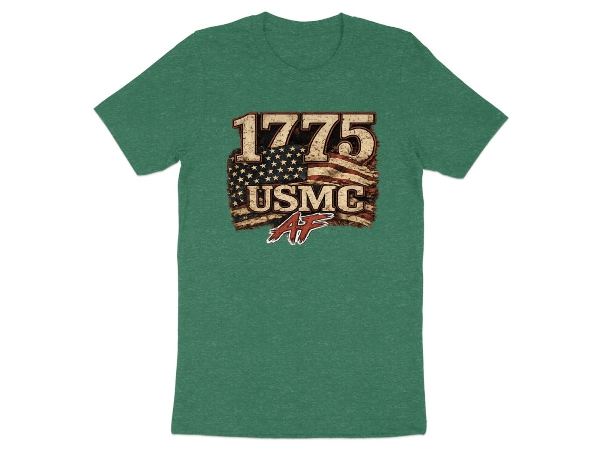 USMC 1775 Marine Corps AF Heritage T-Shirt | Military Graphic Tee | Anything AF - Anything AF