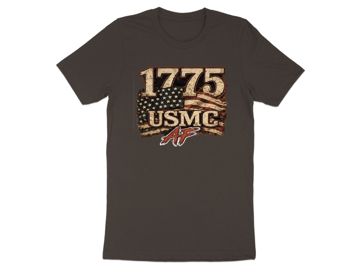 USMC 1775 Marine Corps AF Heritage T-Shirt | Military Graphic Tee | Anything AF - Anything AF