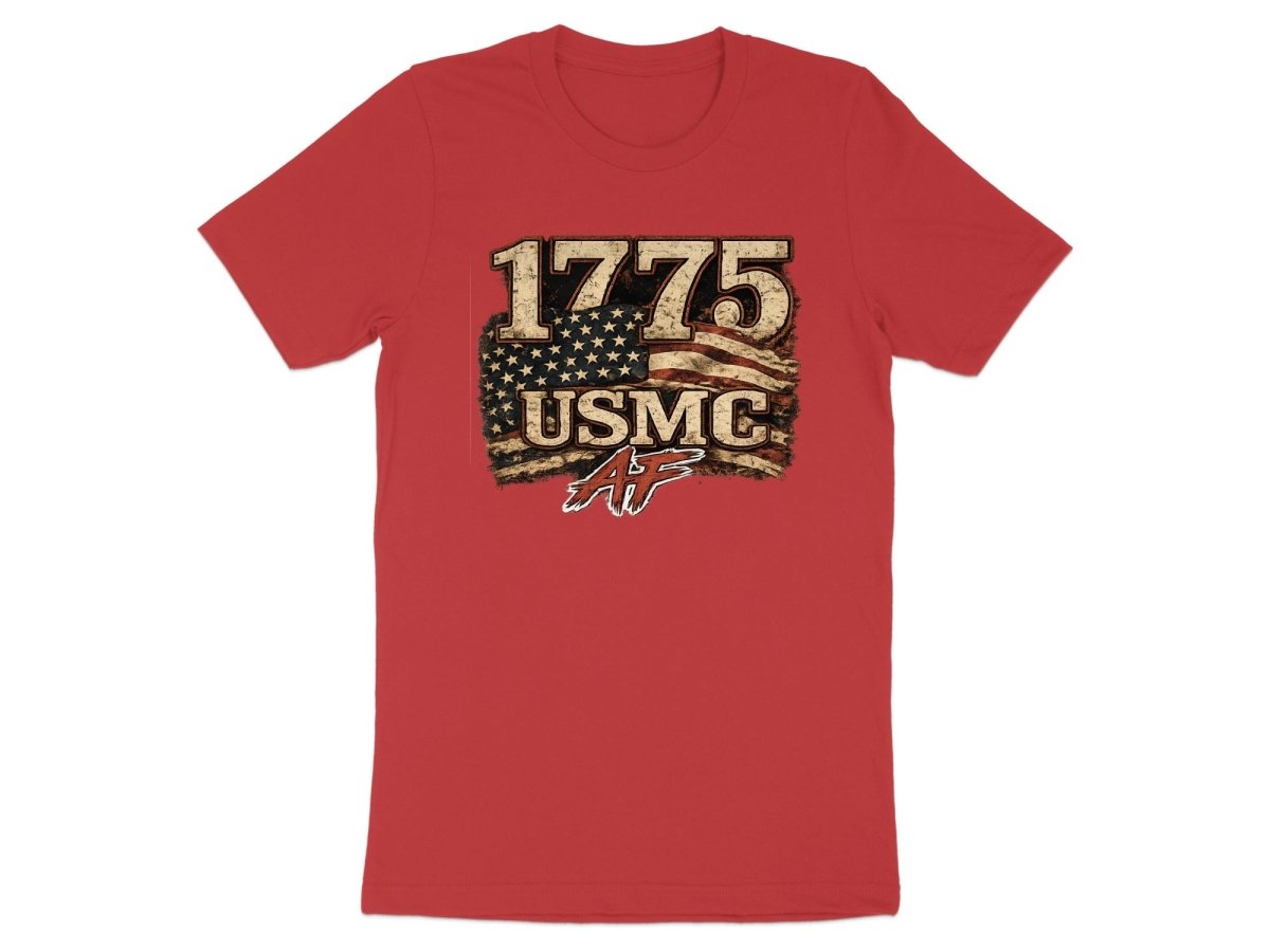 USMC 1775 Marine Corps AF Heritage T-Shirt | Military Graphic Tee | Anything AF - Anything AF