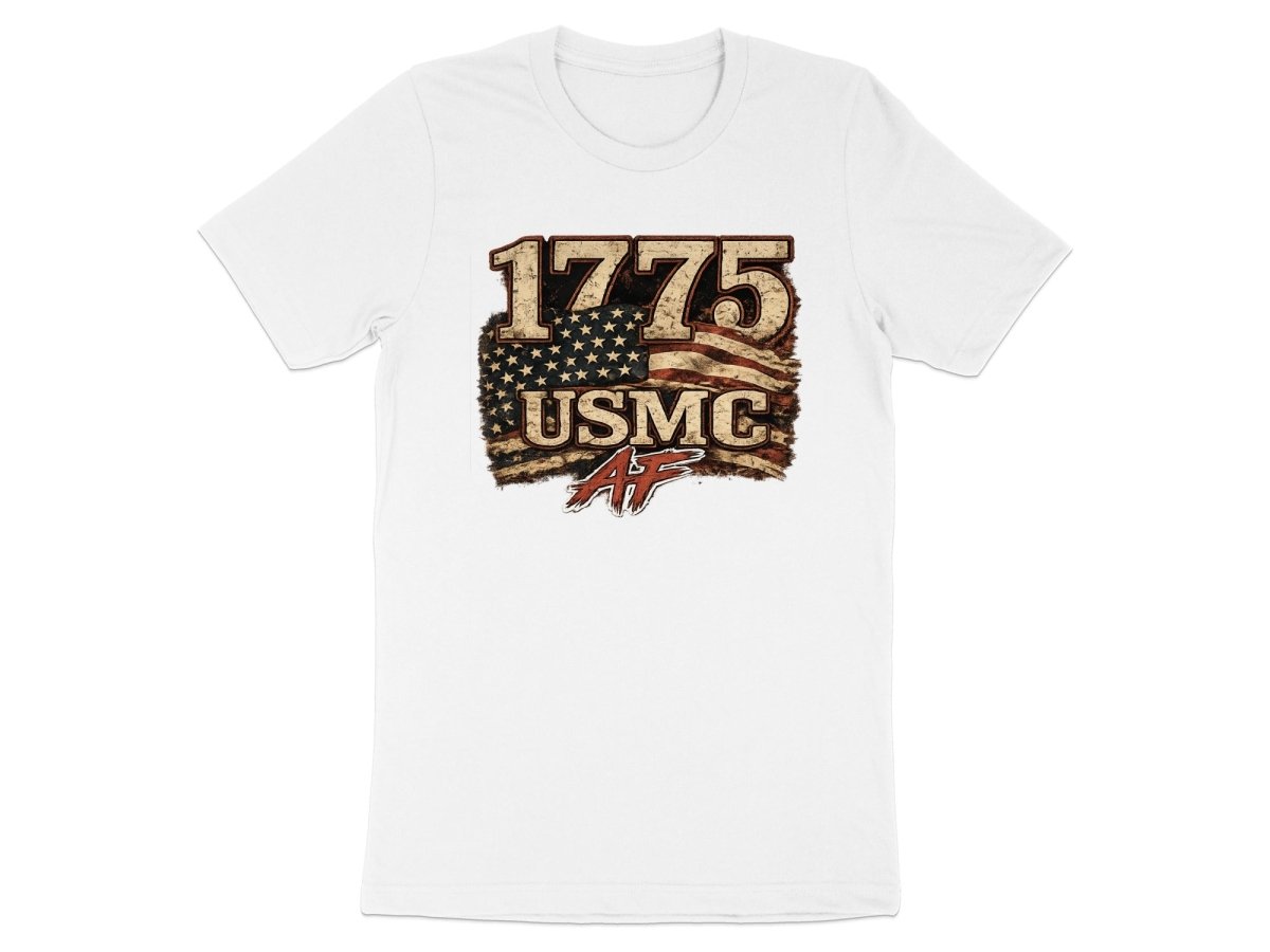 USMC 1775 Marine Corps AF Heritage T-Shirt | Military Graphic Tee | Anything AF - Anything AF