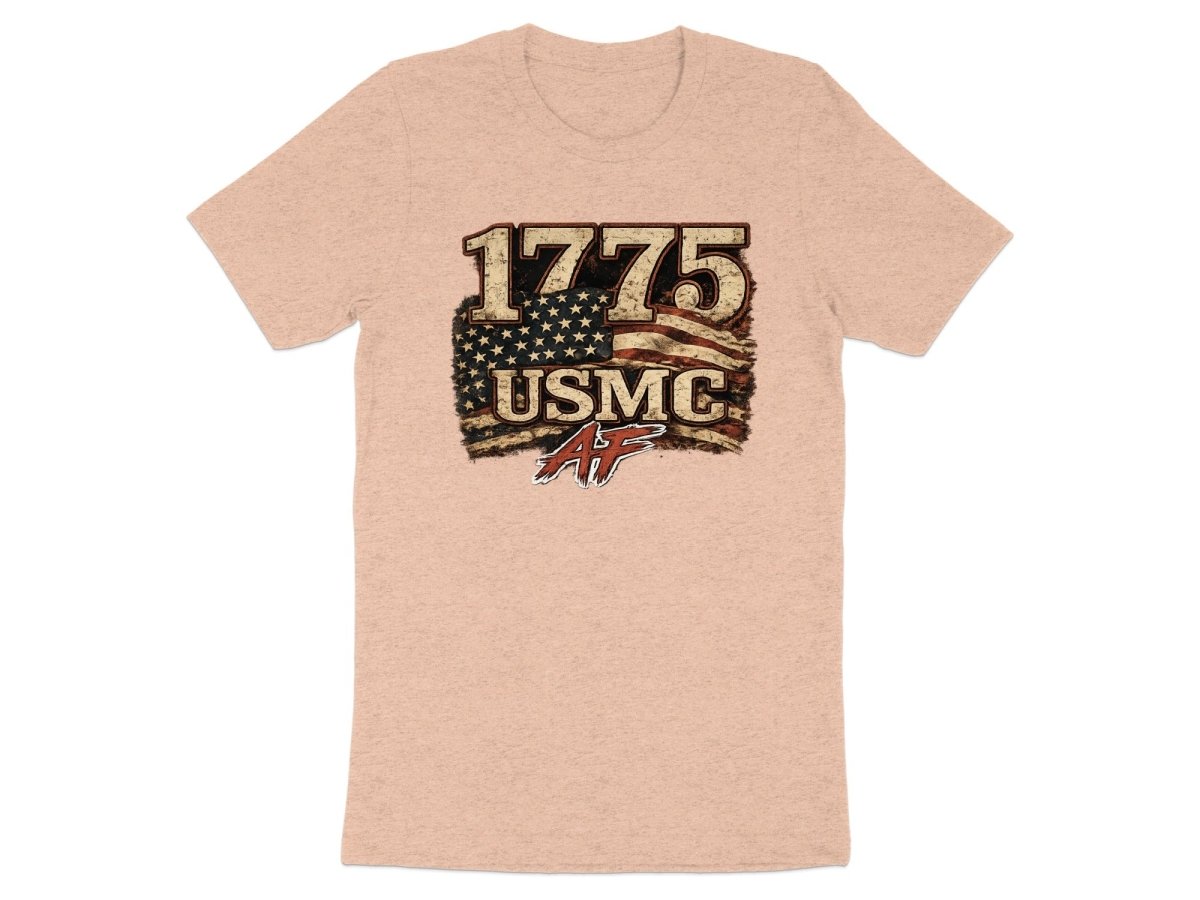 USMC 1775 Marine Corps AF Heritage T-Shirt | Military Graphic Tee | Anything AF - Anything AF