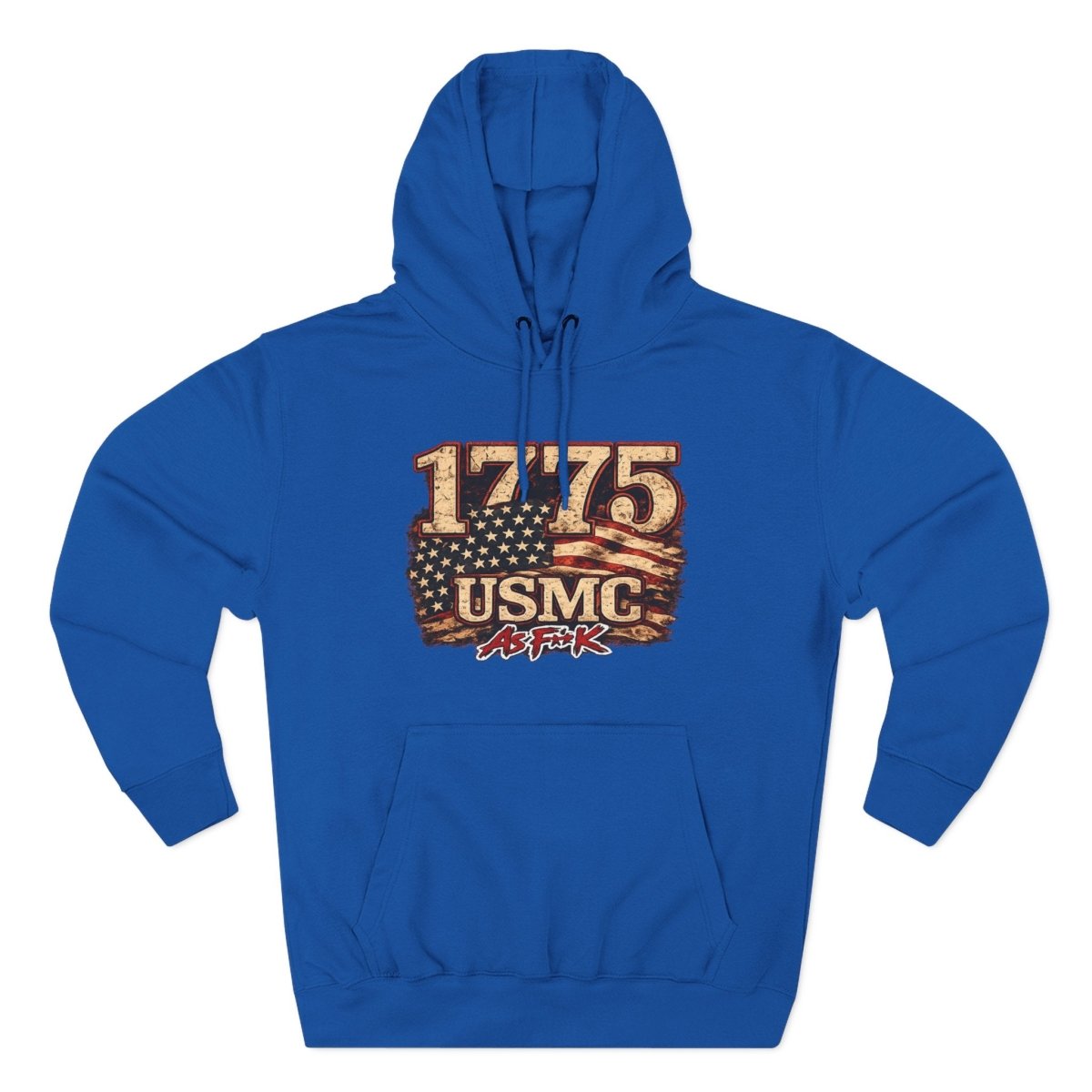 USMC 1775 Marine Corps As F**K Heritage Hoodie | Slightly Salty Military Sweatshirt | Anything AF - Anything AF