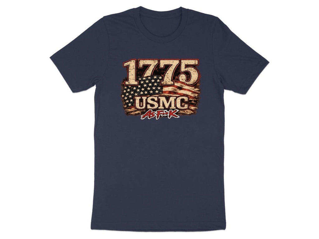 USMC 1775 Marine Corps As F**K Heritage T-Shirt | Slightly Salty Military Tee | Anything AF - Anything AF