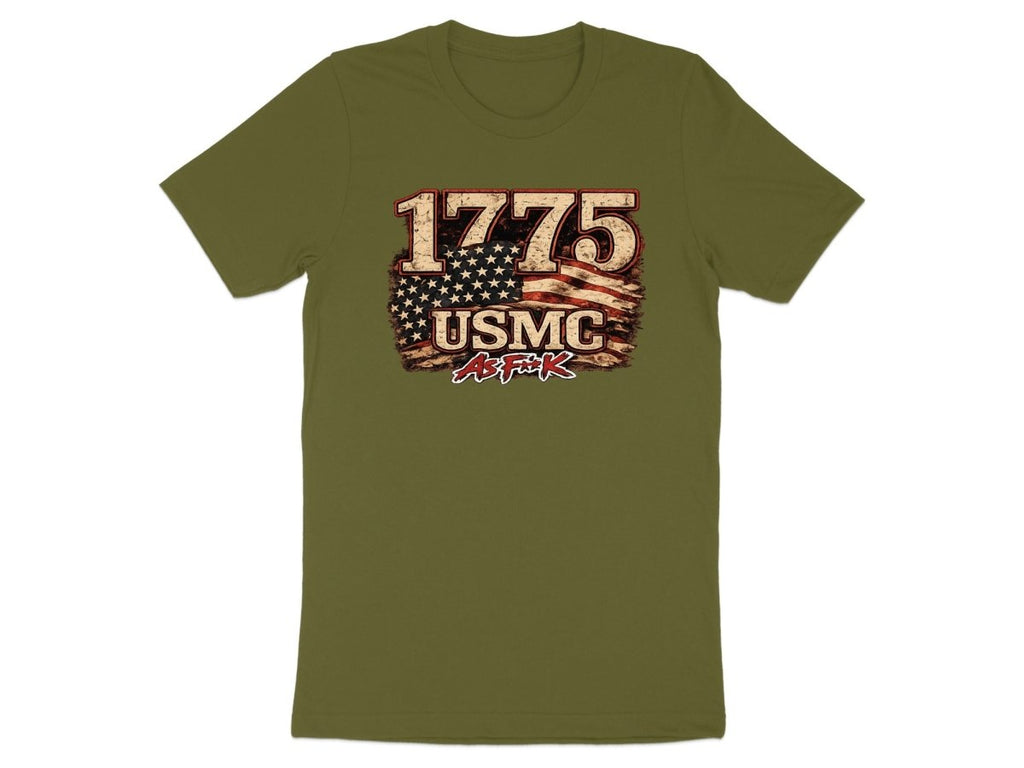 USMC 1775 Marine Corps As F**K Heritage T-Shirt | Slightly Salty Military Tee | Anything AF - Anything AF