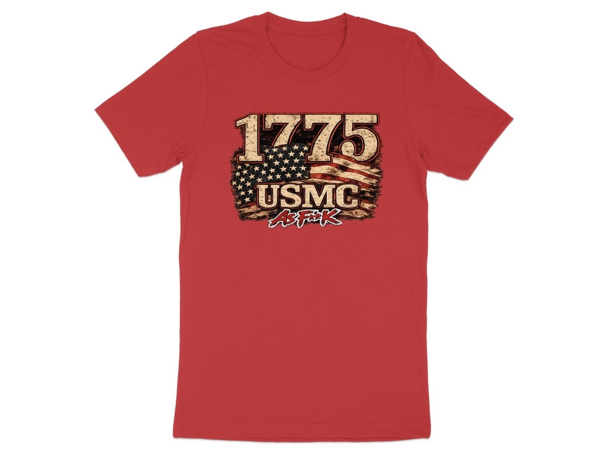 USMC 1775 Marine Corps As F**K Heritage T-Shirt | Slightly Salty Military Tee | Anything AF - Anything AF