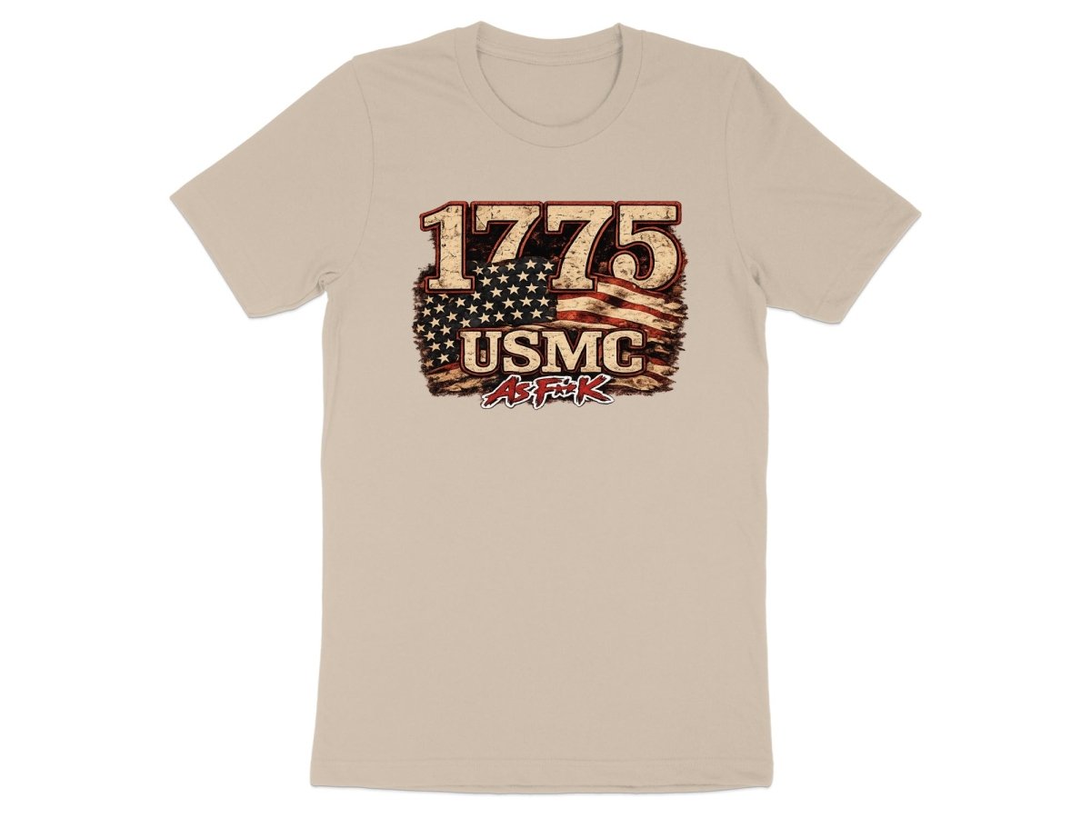 USMC 1775 Marine Corps As F**K Heritage T-Shirt | Slightly Salty Military Tee | Anything AF - Anything AF
