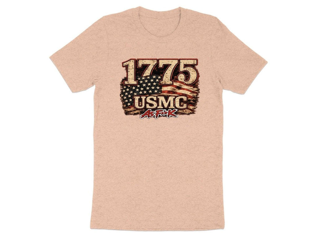 USMC 1775 Marine Corps As F**K Heritage T-Shirt | Slightly Salty Military Tee | Anything AF - Anything AF