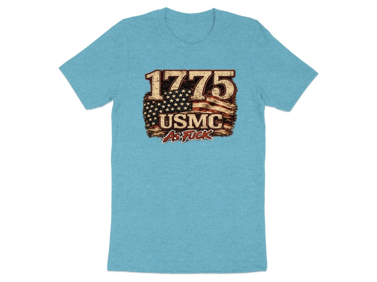 USMC 1775 Marine Corps As Fuck Heritage T-Shirt | NSFW Military Graphic Tee | Anything AF - Anything AF