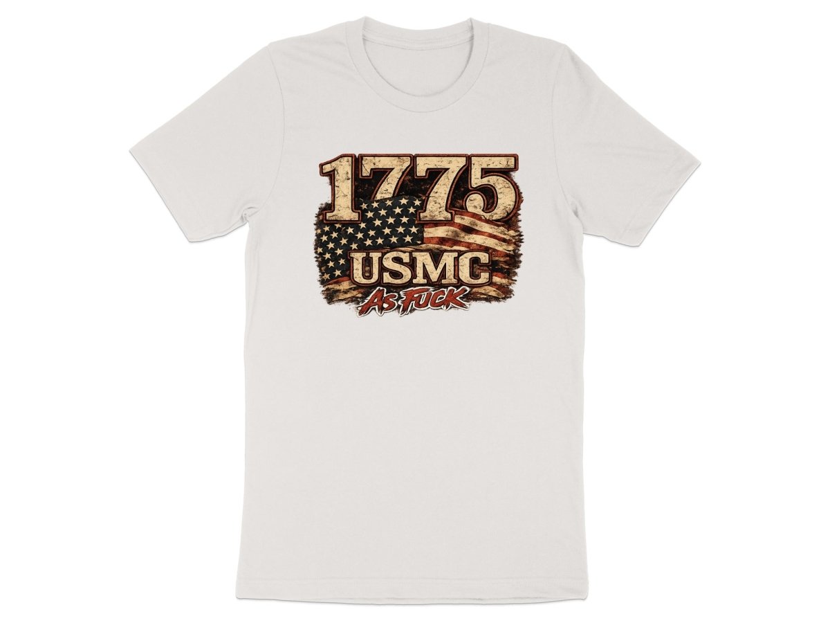 USMC 1775 Marine Corps As Fuck Heritage T-Shirt | NSFW Military Graphic Tee | Anything AF - Anything AF