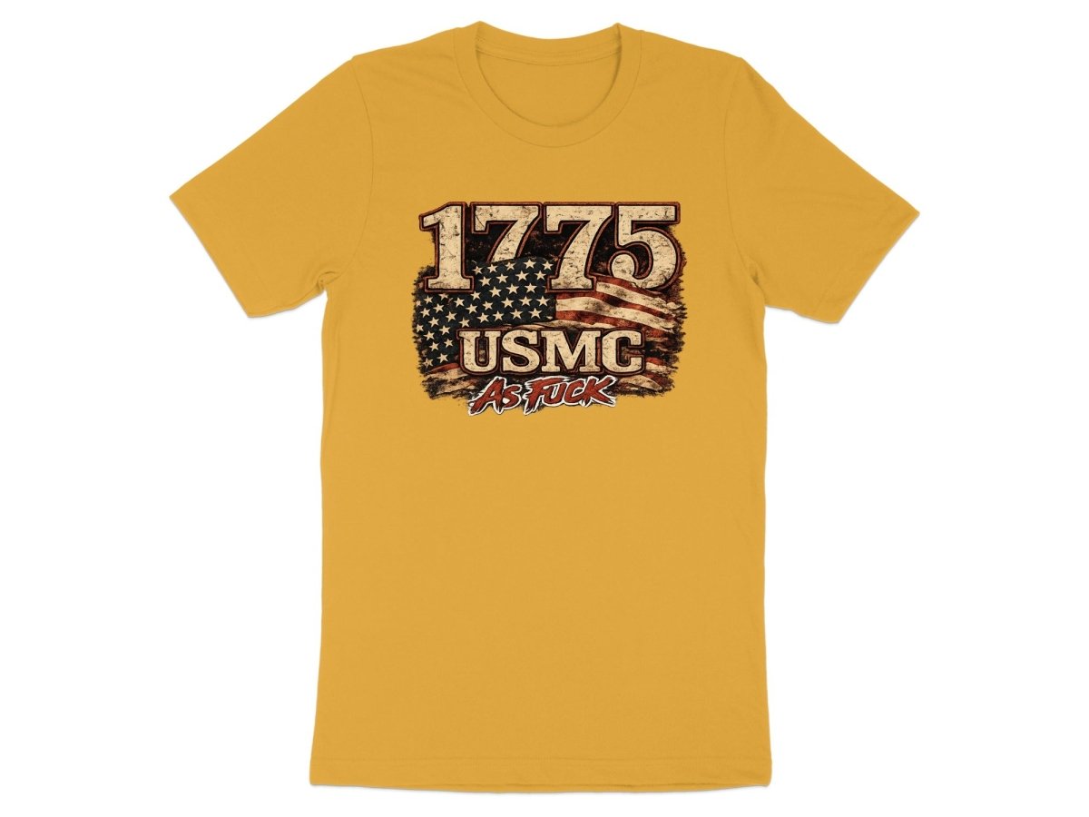 USMC 1775 Marine Corps As Fuck Heritage T-Shirt | NSFW Military Graphic Tee | Anything AF - Anything AF