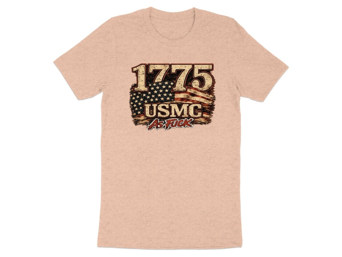 USMC 1775 Marine Corps As Fuck Heritage T-Shirt | NSFW Military Graphic Tee | Anything AF - Anything AF