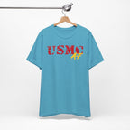 USMC Marine Corps AF T-Shirt | Military Graphic Tee | Bella + Canvas 3001 | Anything AF - Anything AF
