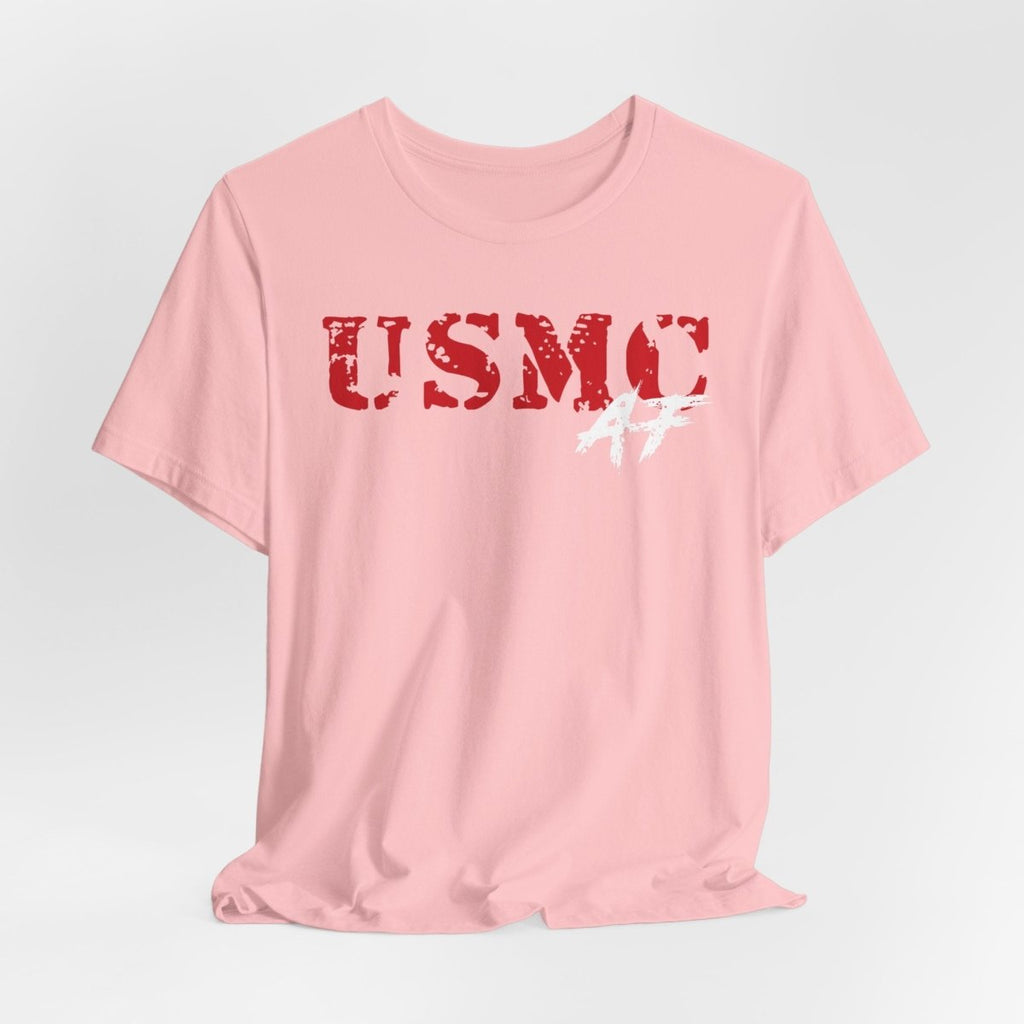 USMC Marine Corps AF T-Shirt | Military Graphic Tee | Bella + Canvas 3001 | Anything AF - Anything AF