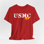 USMC Marine Corps AF T-Shirt | Military Graphic Tee | Bella + Canvas 3001 | Anything AF - Anything AF