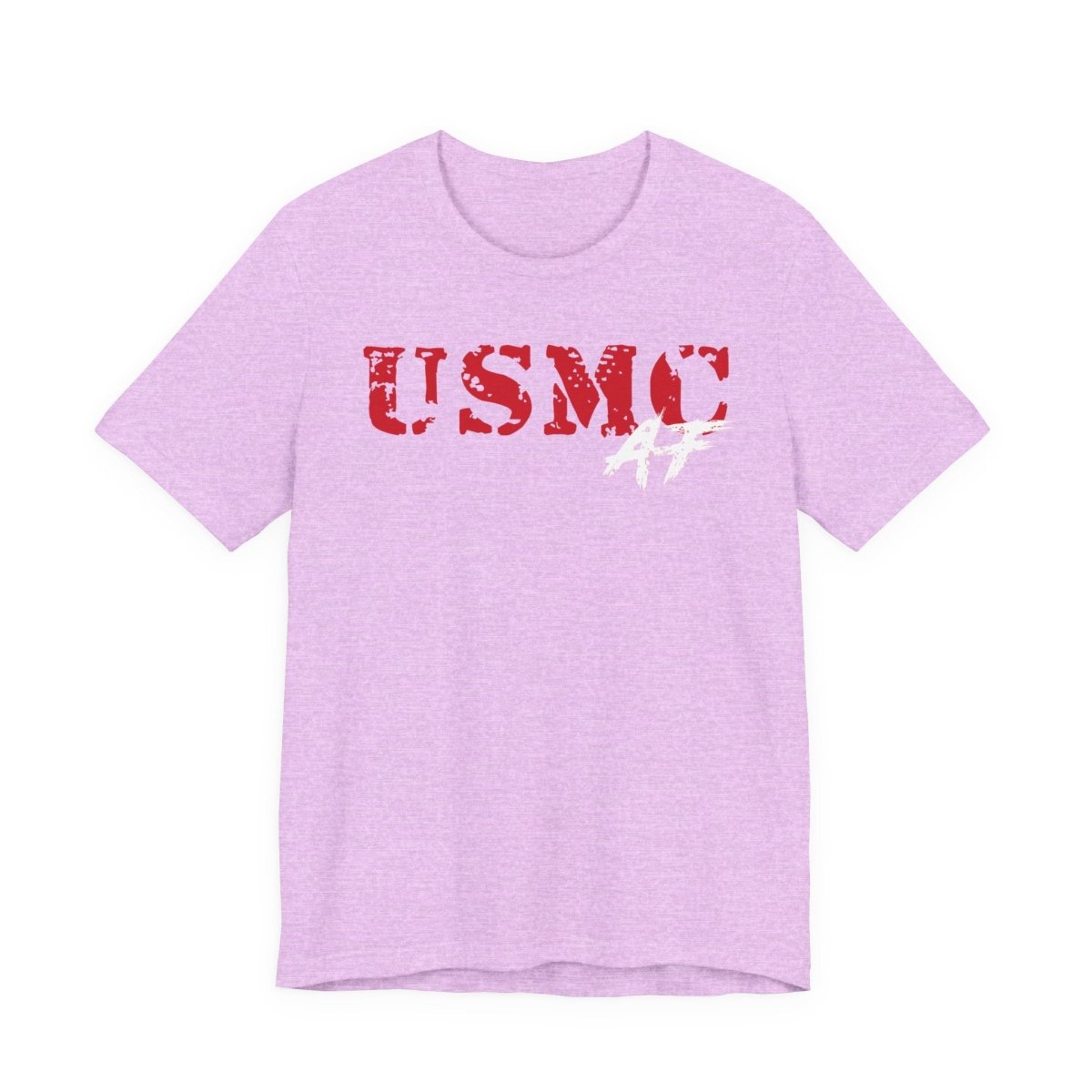 USMC Marine Corps AF T-Shirt | Military Graphic Tee | Bella + Canvas 3001 | Anything AF - Anything AF