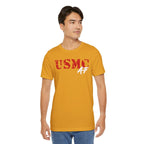 USMC Marine Corps AF T-Shirt | Military Graphic Tee | Bella + Canvas 3001 | Anything AF - Anything AF