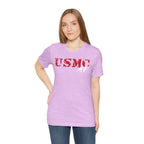USMC Marine Corps AF T-Shirt | Military Graphic Tee | Bella + Canvas 3001 | Anything AF - Anything AF