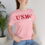 USMC Marine Corps AF T-Shirt | Military Graphic Tee | Bella + Canvas 3001 | Anything AF - Anything AF