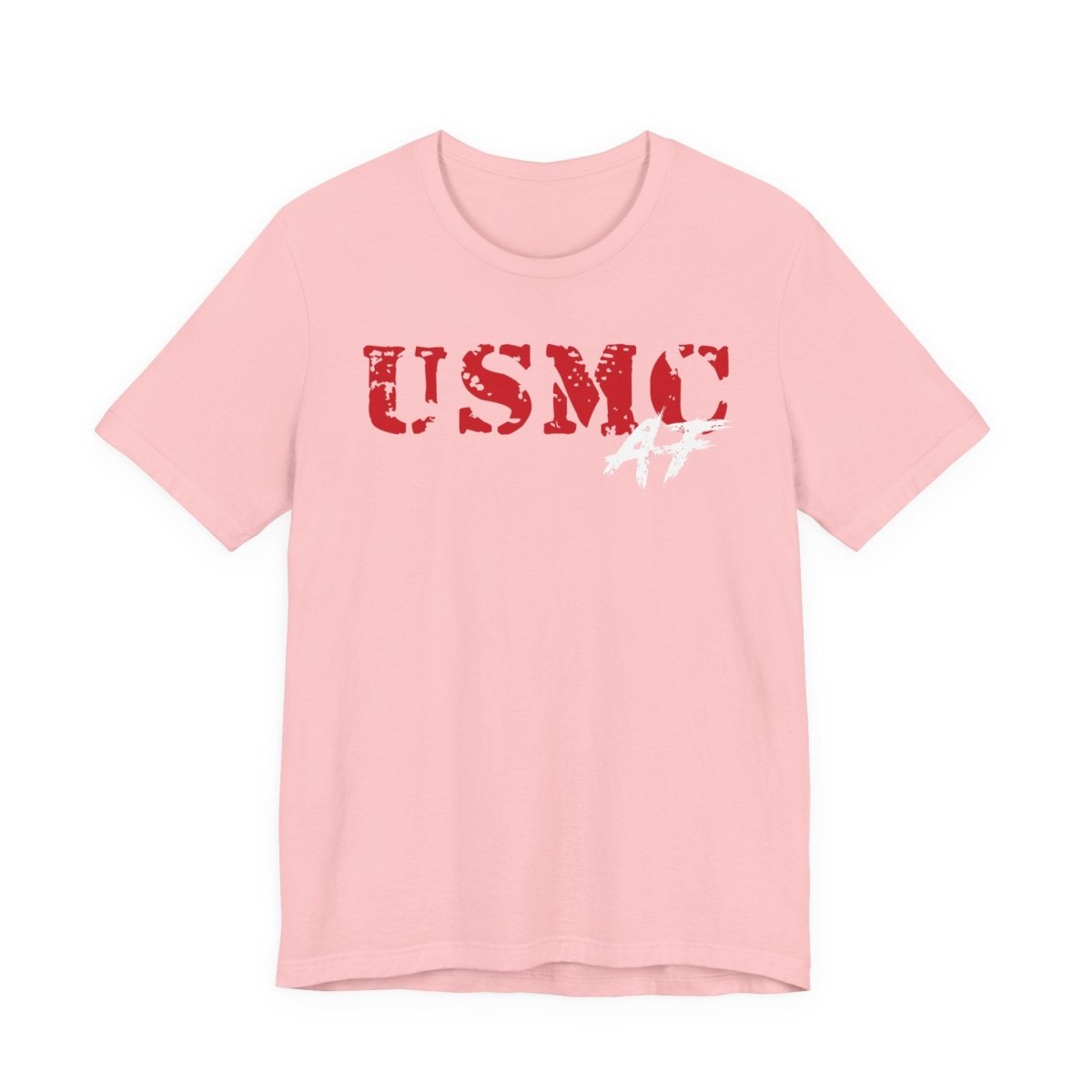 USMC Marine Corps AF T-Shirt | Military Graphic Tee | Bella + Canvas 3001 | Anything AF - Anything AF