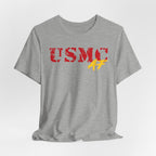 USMC Marine Corps AF T-Shirt | Military Graphic Tee | Bella + Canvas 3001 | Anything AF - Anything AF