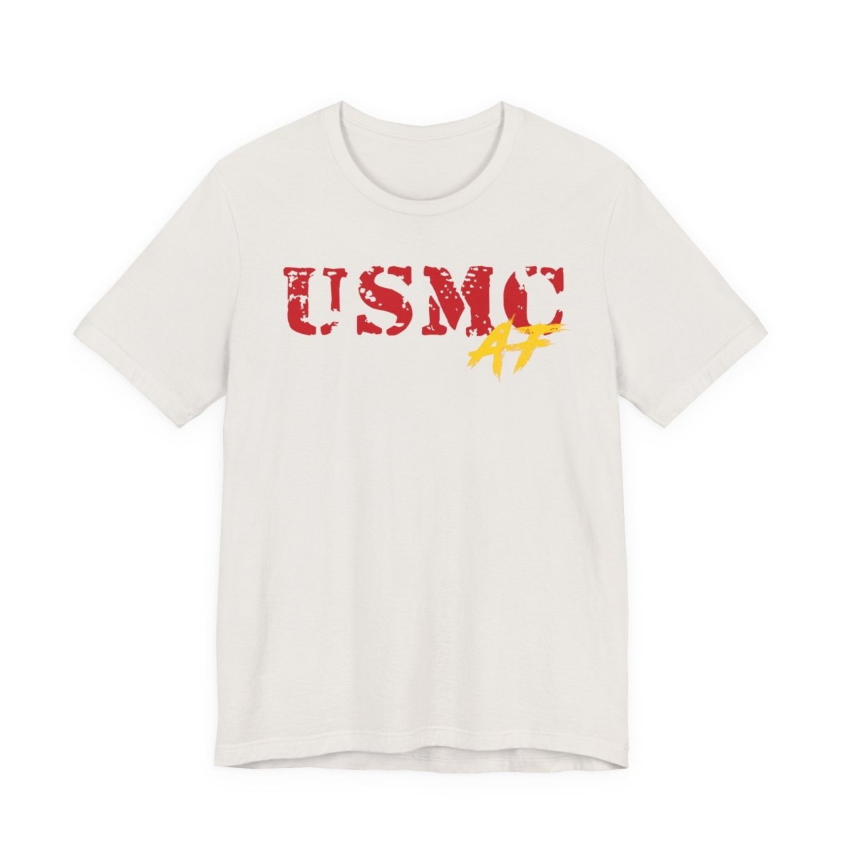 USMC Marine Corps AF T-Shirt | Military Graphic Tee | Bella + Canvas 3001 | Anything AF - Anything AF