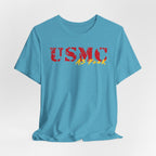 USMC Marine Corps As F**K T-Shirt | Slightly Salty Military Tee | Bella + Canvas 3001 | Anything AF - Anything AF