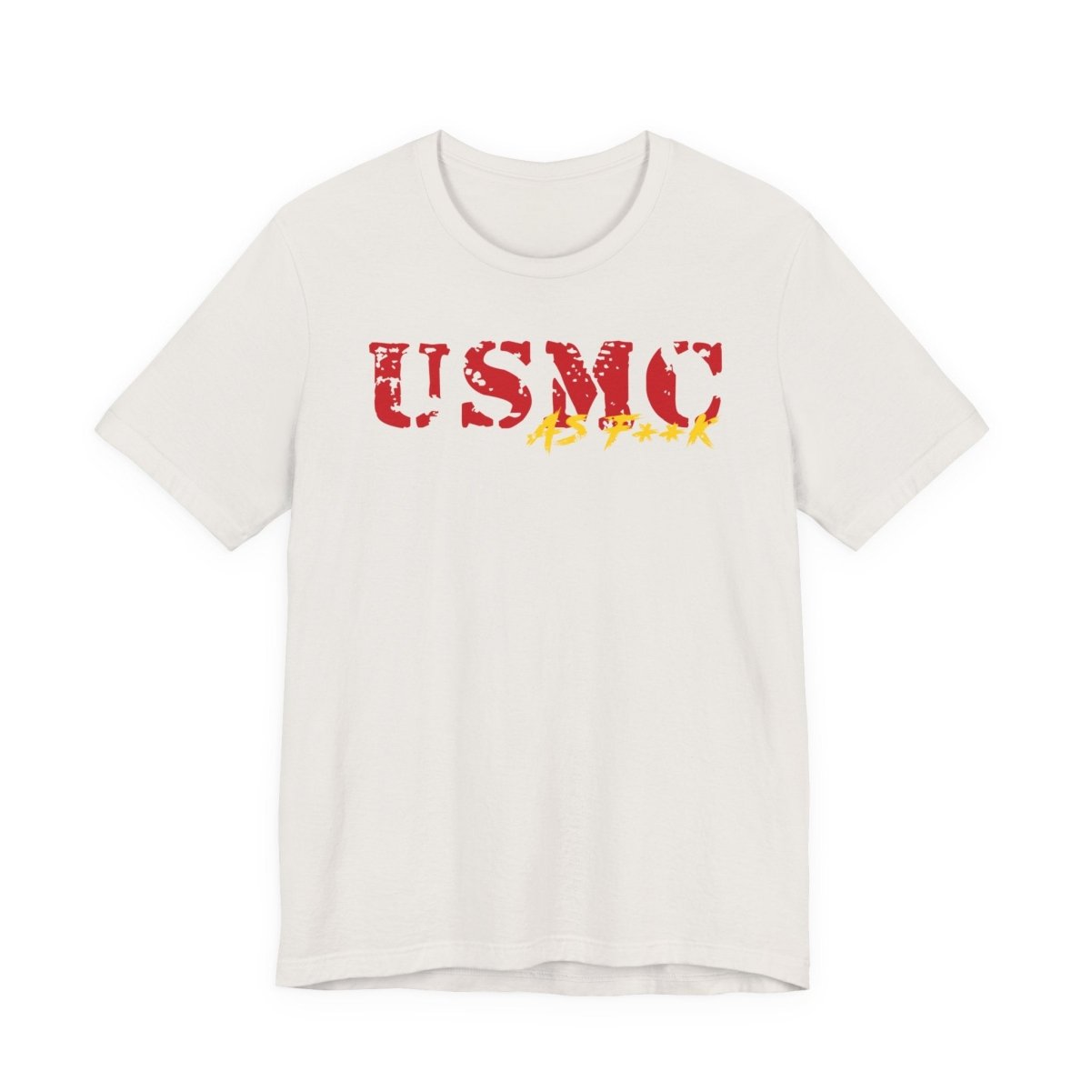 USMC Marine Corps As F**K T-Shirt | Slightly Salty Military Tee | Bella + Canvas 3001 | Anything AF - Anything AF