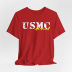 USMC Marine Corps As F**K T-Shirt | Slightly Salty Military Tee | Bella + Canvas 3001 | Anything AF - Anything AF
