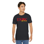 USMC Marine Corps As F**K T-Shirt | Slightly Salty Military Tee | Bella + Canvas 3001 | Anything AF - Anything AF