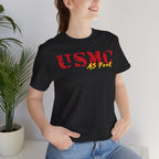 USMC Marine Corps As F**K T-Shirt | Slightly Salty Military Tee | Bella + Canvas 3001 | Anything AF - Anything AF