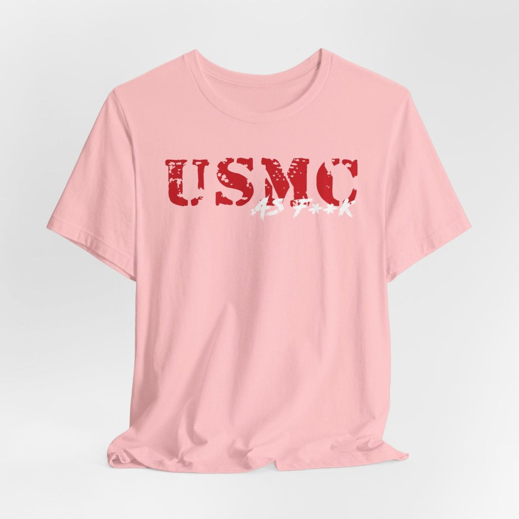 USMC Marine Corps As F**K T-Shirt | Slightly Salty Military Tee | Bella + Canvas 3001 | Anything AF - Anything AF