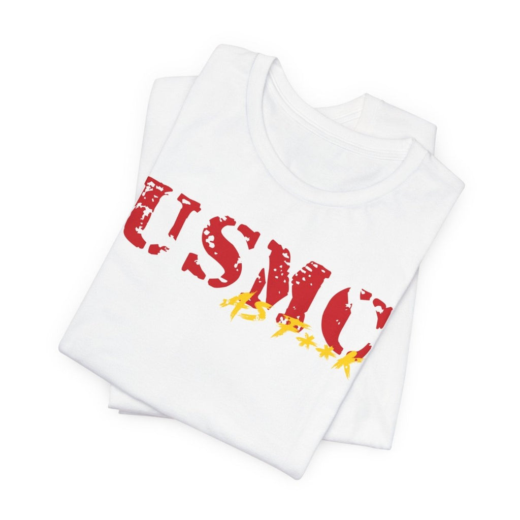 USMC Marine Corps As F**K T-Shirt | Slightly Salty Military Tee | Bella + Canvas 3001 | Anything AF - Anything AF