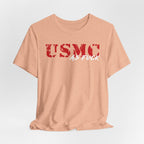 USMC Marine Corps As Fuck T-Shirt | NSFW Military Graphic Tee | Bella + Canvas 3001 | Anything AF - Anything AF