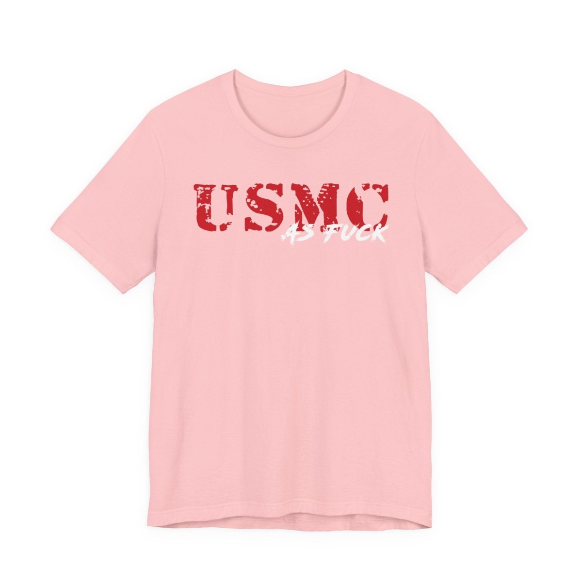 USMC Marine Corps As Fuck T-Shirt | NSFW Military Graphic Tee | Bella + Canvas 3001 | Anything AF - Anything AF